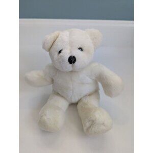Jerry Elsner White Bear Plush Stuffed Animal 1998